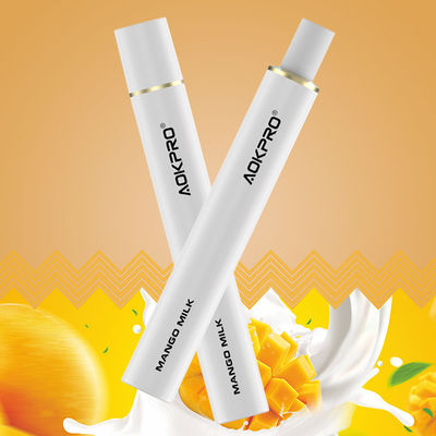 Sigaretta eliminabile di sapore di latte del mango 50mg Nic Salt TPD Vape mini E