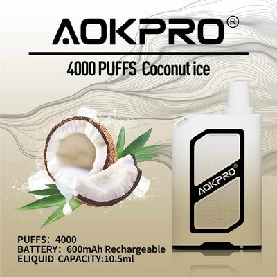 Soffio della scatola 4000 di Ejuice 10.5ml Mesh Coil Disposable Vape Device