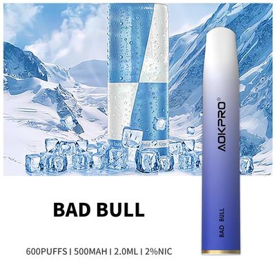 Il sale 600 del nicotina del PC 20mg del commestibile soffia Vape eliminabile all'elica Antivari