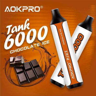 1.2ohm ingranano 6000 il soffio Vape eliminabile Pen Chocolate Ice Flavor