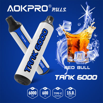 20mg il soffio Antivari gli ss PCTG Vape eliminabile ricaricabile Pen Device 6000 soffia