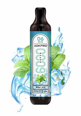 6000 il soffio Vape condito eliminabile duraturo rinchiude il carro armato USB-C di Sotto-ohm