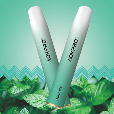 Nicotina eliminabile Vape 3ml di 600 soffi dell'indicatore del soffio del LED un piccolo ha precompilato
