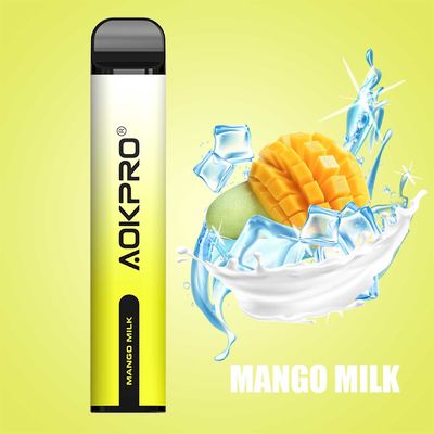 Il mango latte il tiraggio regolare eliminabile 850mAh di Vape del soffio di sapore 30mg 2500