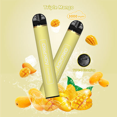 il mango della scatola 600mAh Rechargeble di Antivari del soffio di 8ml Eliquid 3000 ha condito Vape