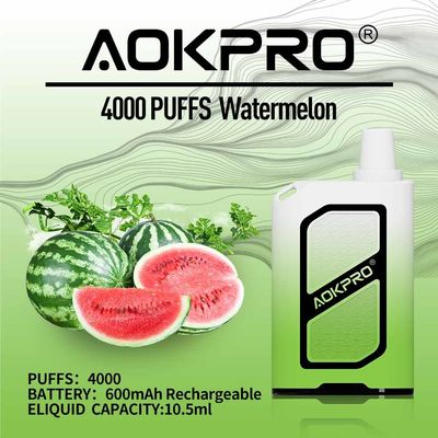 Soffio Vape eliminabile 30mg Nic Salt 10.5ml dell'anguria 4000