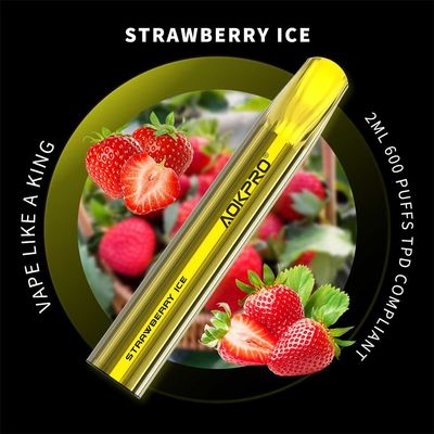 la penna eliminabile 2ml di Vape del nicotina del dispositivo del baccello 1.6ohm non ha precompilato