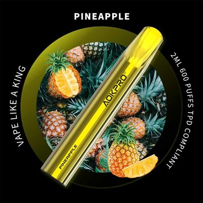 Sapori eliminabili di Elf Antivari del liquido del dispositivo 2ml E del baccello dell'ananas 20MG