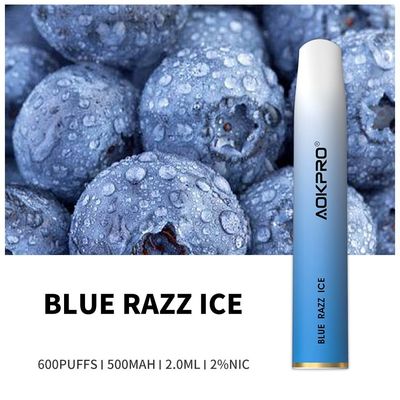 2ml soffi della penna 600 del E-liquido TPD Vape 500mah Vape non ricaricabili