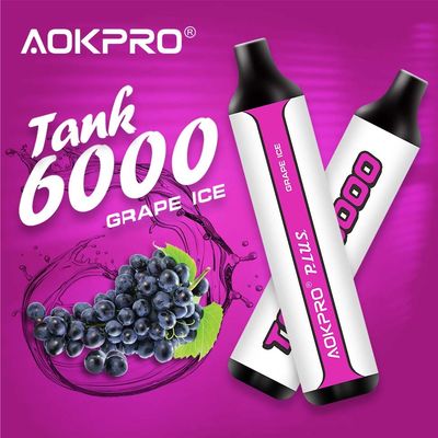 Il ghiaccio 6000 dell'uva soffia E-succo eliminabile Hyde Bar Vape di Vape 15ml 3%