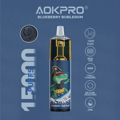 Flusso d'aria regolabile Vape 1ohm dell'OEM della bobina eliminabile ricaricabile della maglia del ODM