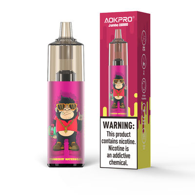 Il FCC che il CE ROHS ha condito Vapes eliminabile 15000 soffia dispositivo ricaricabile